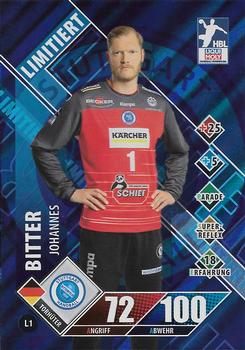 2020 Blue Ocean Handball Sammelserie 2020/21 - Limited Edition #L1 Johannes Bitter Front